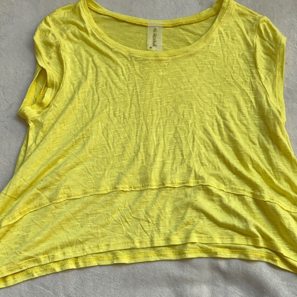 Altar’d State Yellow Tank